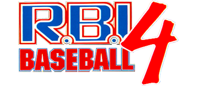 RBI Baseball 4 logo for Sega Genesis
